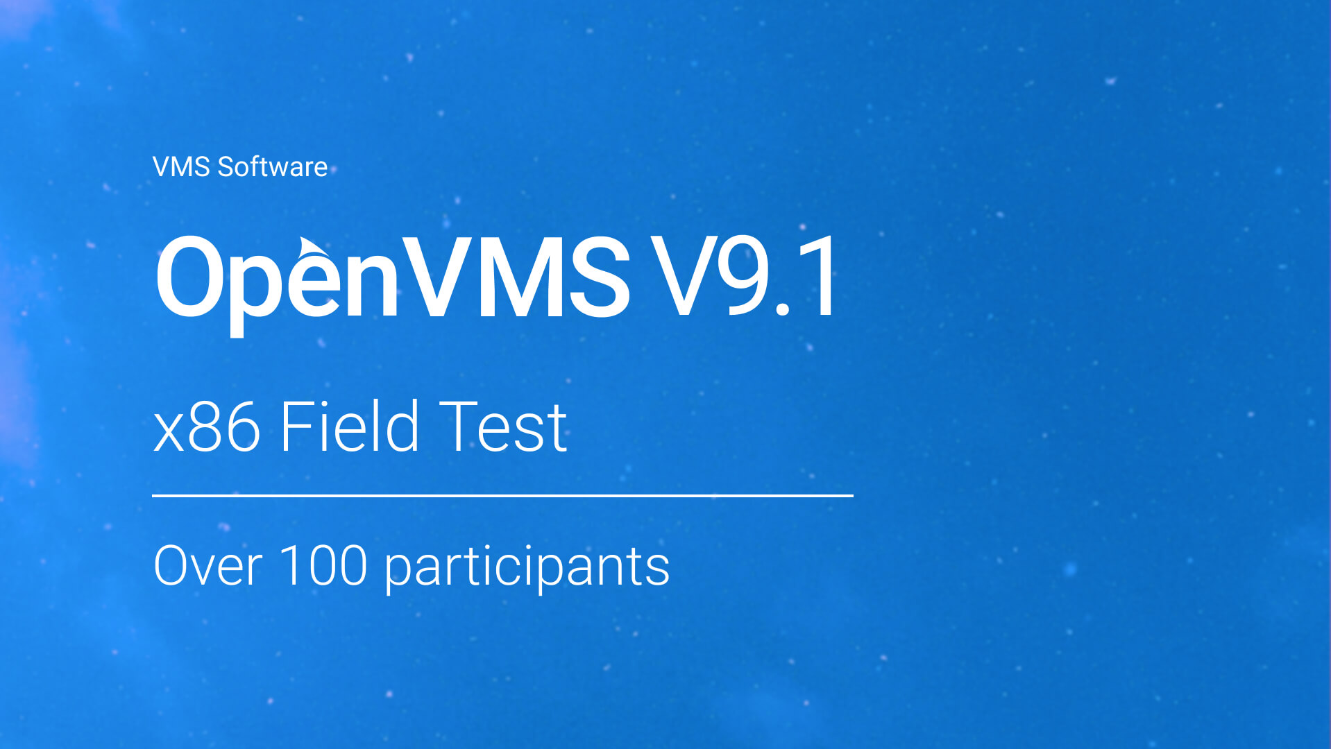 V9.1 Field Test Participation Test News