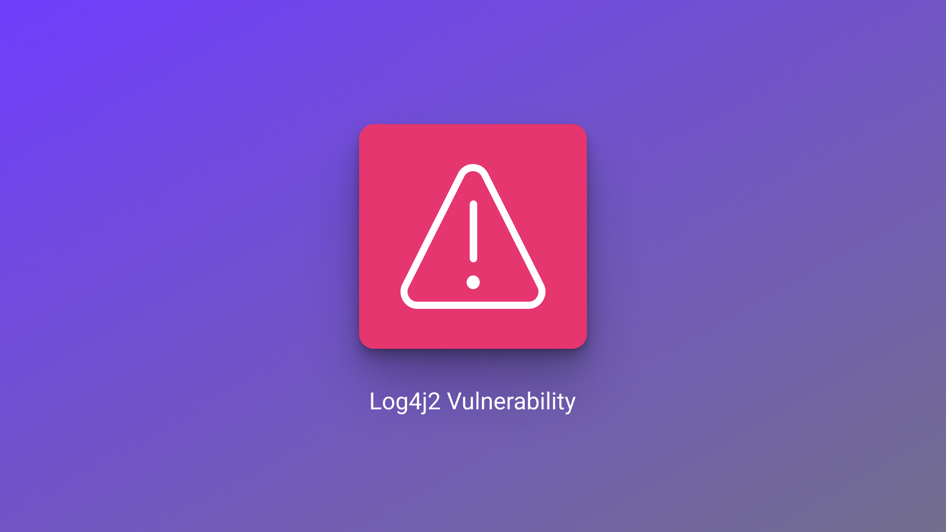 Log4j2 Vulnerability (CVE-2021-44228)